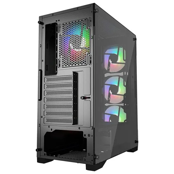 POWERBOOST 650W 80+ BRONZE PB-PS6849B Gaming Mid-Tower PC Kasası görsel 6
