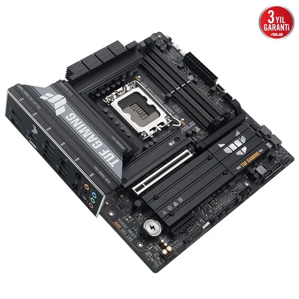 ASUS TUF GAMING B860M-PLUS WIFI-7 DDR5 HDMI DP PCIE 5.0 1851p mATX görsel 5