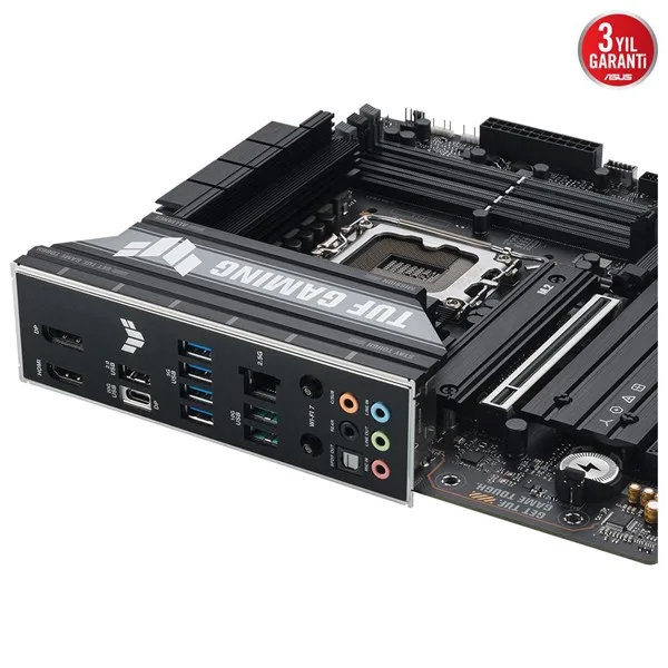 ASUS TUF GAMING B860M-PLUS WIFI-7 DDR5 HDMI DP PCIE 5.0 1851p mATX görsel 8