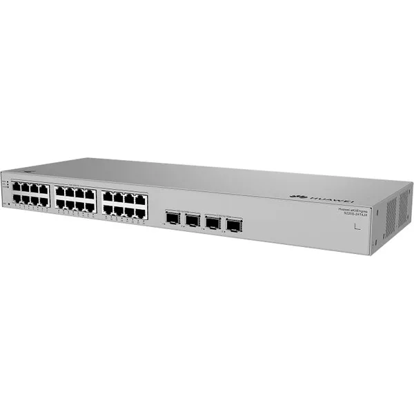 HUAWEI 24port Gigabit 4-SFP (2SFP/2SFP+) Layer2 Yönetilebilir Switch eKIT S220S-24T4JX görsel 4