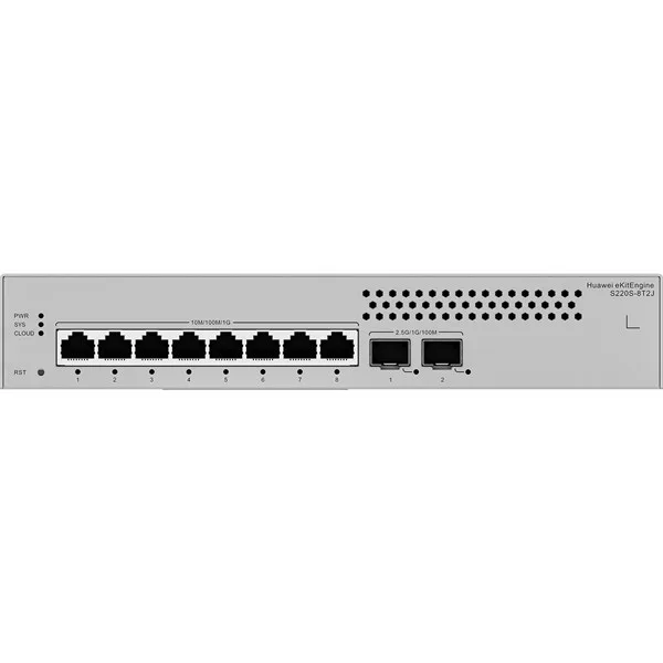 HUAWEI 8port 2-SFP Gigabit Layer2 Yönetilebilir Switch eKIT S220S-8T2J görsel 5