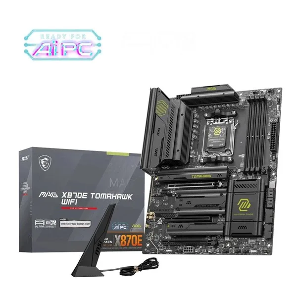 MSI MAG X870E TOMAHAWK DDR5 HDMI DP PCIe 16X v5.0 AM5 ATX