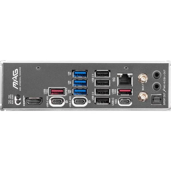 MSI MAG X870E TOMAHAWK DDR5 HDMI DP PCIe 16X v5.0 AM5 ATX görsel 6