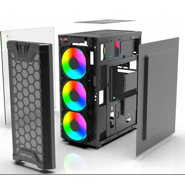 INCA EMG-15XB Gaming Mid-Tower PC Kasası ARGB Kontrolcü görsel 6