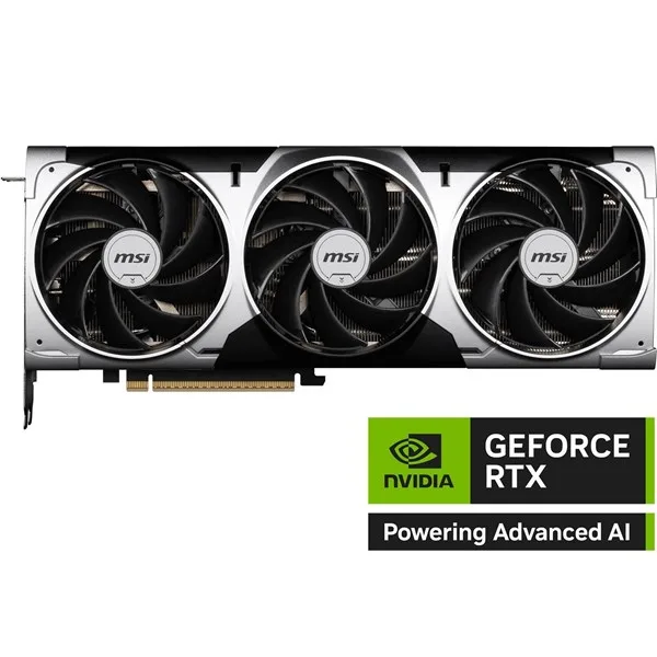 MSI RTX5070TI 16GB Ventus 3X Oc GDDR7 256bit HDMI DP PCIe 5.0 görsel 2