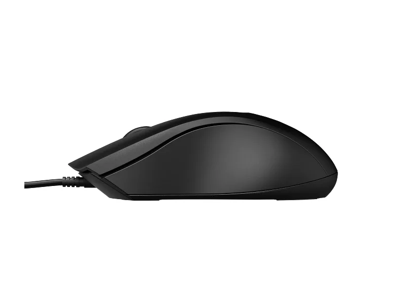 HP 105 Kablolu USB Siyah Mouse (822M9UT) görsel 4