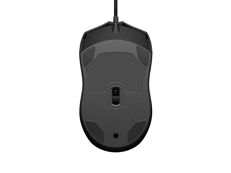 HP 105 Kablolu USB Siyah Mouse (822M9UT) görsel 2