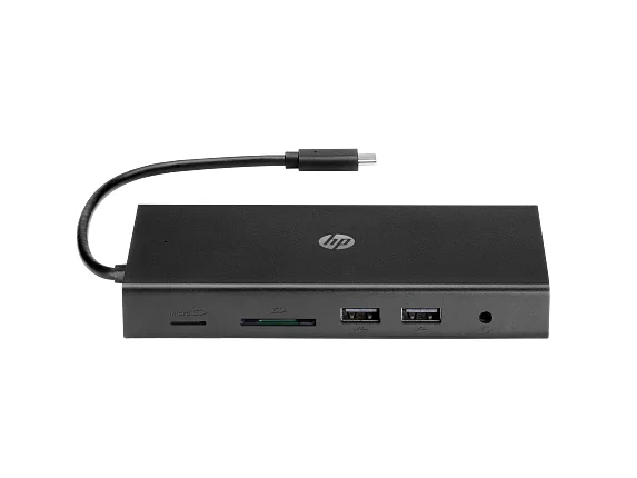 HP 1C1Y5AA 10port Type-C,Eth,HDMI,VGA,USB Gümüş Multiport Adapter