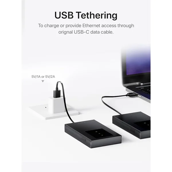 TENDA MF3 WIFI6 Dual Band Mobil 4G LTE Router Bataryalı görsel 6
