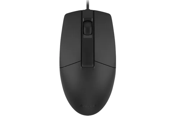 A4TECH OP-330S Kablolu USB 1200dpi Sessiz Siyah Mouse görsel 5