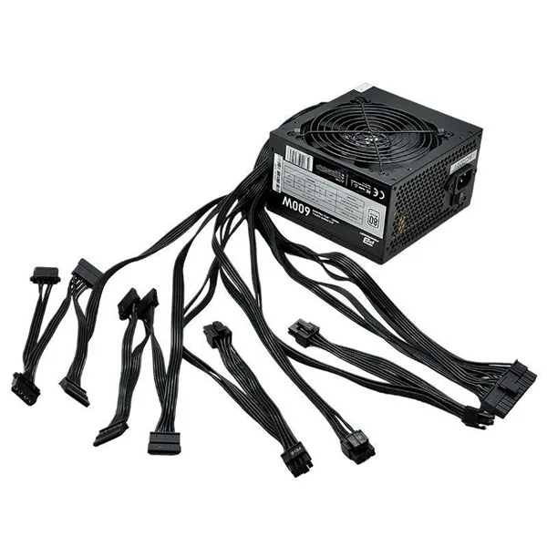 POWERBOOST 600W 80+ PB600WB 12cm Fanlı Power Supply görsel 6