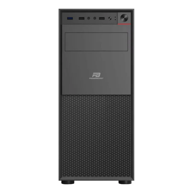 POWERBOOST 400W PB-A400B Standart Mid-Tower PC Kasası görsel 2