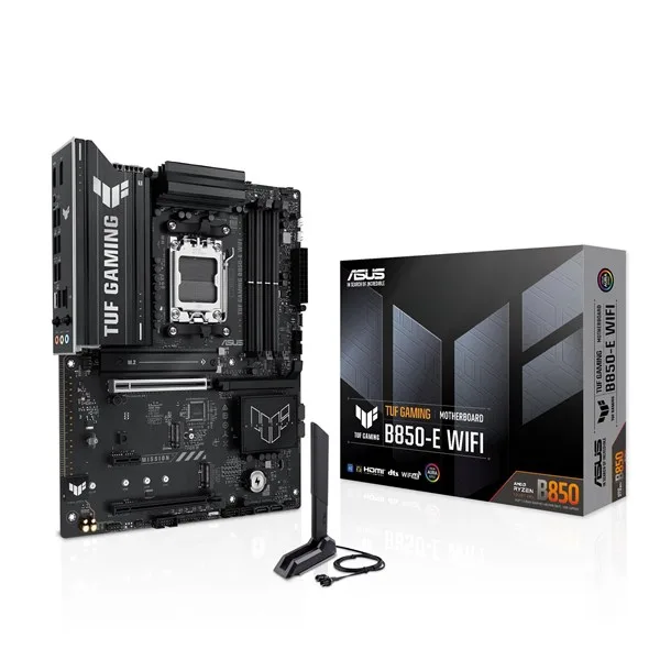 ASUS TUF GAMING B850-E WIFI7 DDR5 HDMI DP PCIE 5.0 AM5 ATX