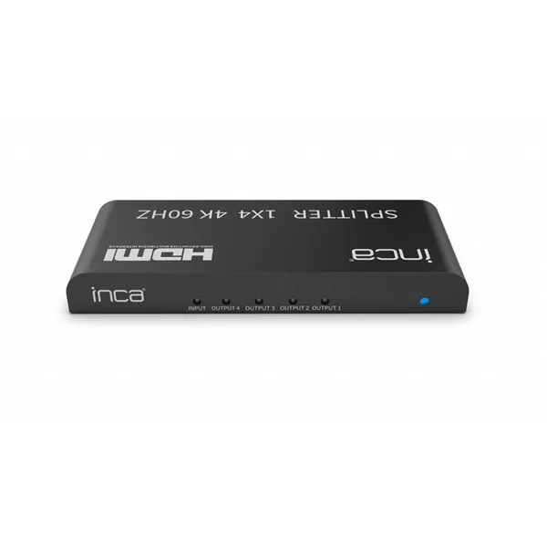 INCA 1port IHSK-460 1port HDMI (giriş) 4port HDMI (çıkış) 4K-60Hz HDMI Splitter görsel 4