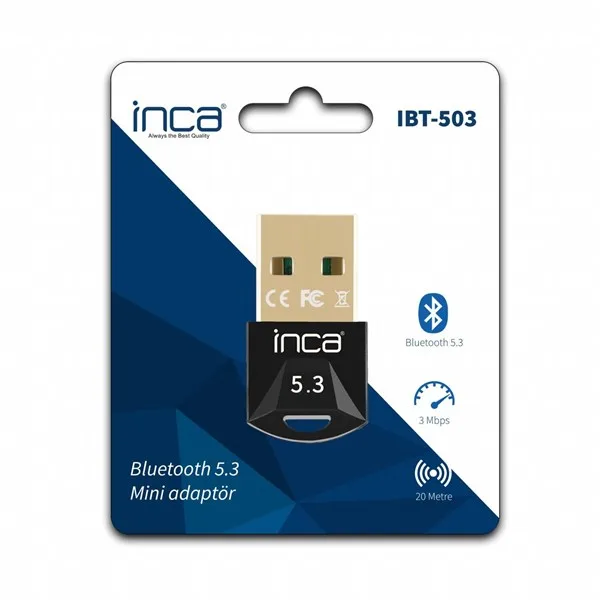 INCA IBT-503 20m USB Bluetooh v5.3 görsel 5