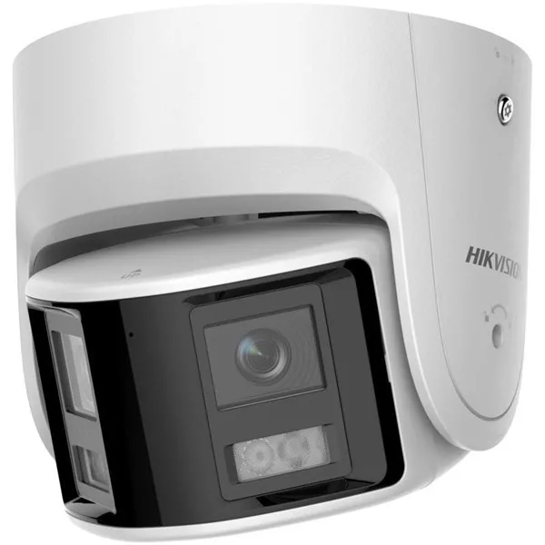 HIKVISION 6MP Panoramik 2.8mm ColorVu IP Kamera Sesli DS-2CD2367G2P-LSU/SL görsel 2