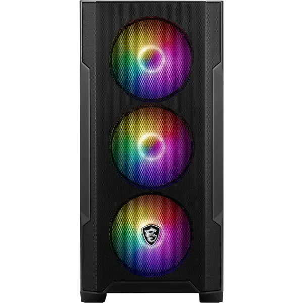 MSI 500W MAG FORGE M100A Gaming Mid-Tower PC Kasası görsel 5