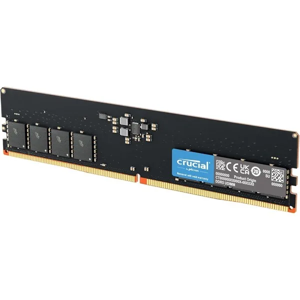CRUCIAL 16GB DDR5 5600MHZ CL46 PC RAM Value CT16G56C46U5 görsel 2