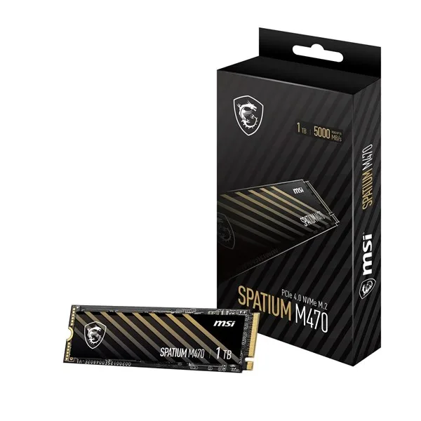 MSI 1TB Spatium M470 Pro 6000- 4500MB/s M2 NVME GEN4 Di̇sk görsel 3