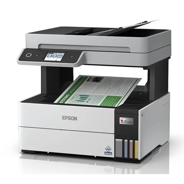 EPSON A4 Renkli L6460 Çok Fonksiyonlu Dublex Tanklı Yazıcı USB 2.0,Ethernet,Kablosuz görsel 2