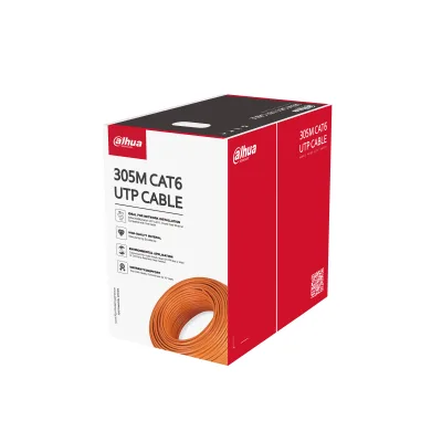 DAHUA 305metre 23AWG Gri CCA CAT6 KABLO PFM922I-6UN-C