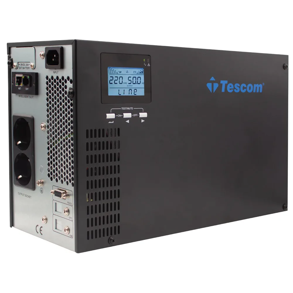 TESCOM 1kva NEOLINE 1/1 Online Ups (SNMP Modül Dahil) 12v 9amper