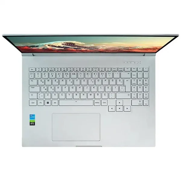 QUANTUM 16" RYZEN 7 8745HS- (Ram Disk Yok) 8GB RTX4060 FDOS (1920 X 1200) Beyaz / WHITEFANG G4010 görsel 6