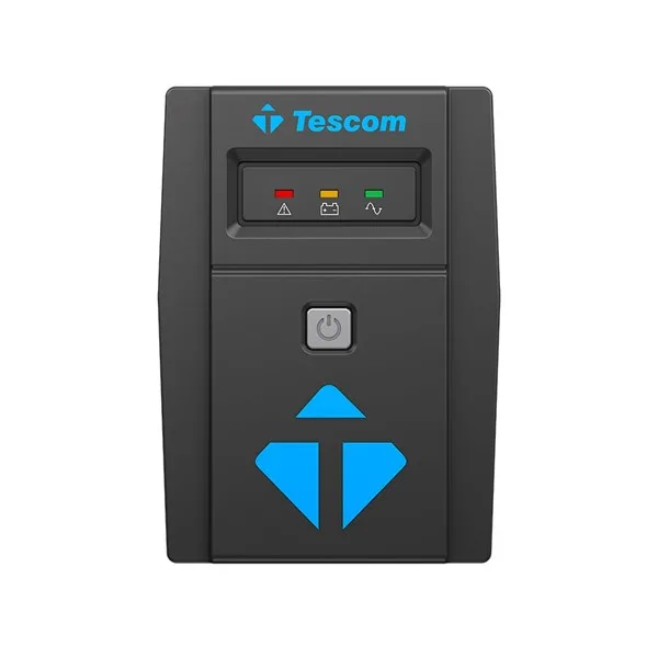 TESCOM 600VA LEO+ LEO600AP Modem Protect Lcd Ekran Line Interactive Ups görsel 2
