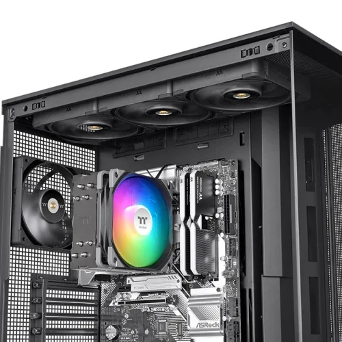 THERMALTAKE 120mm UX400 ARGB Hava Soğutmalı AM5-1851p İşlemci Soğutucu görsel 5