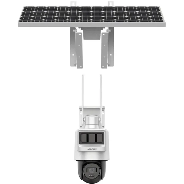 HIKVISION 4MP PT Speed Dome 2.8mm Pan-Tilt Solar IP Kamera (4G Sim Kart Destekli) DS-2DE2C400IWG-K/4G/C09S20