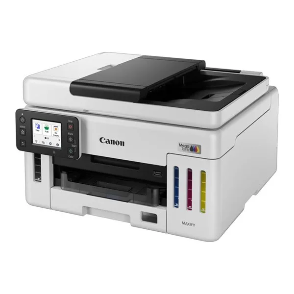CANON A4 Renkli GX6140 Çok Fonksiyonlu Tanklı Yazıcı USB 2.0,Ethernet,Kablosuz görsel 4