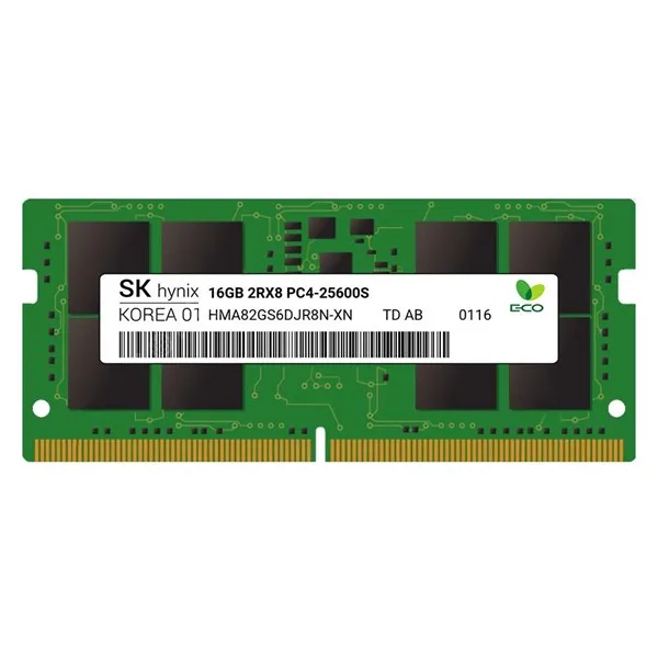 HyNIX 16GB DDR4 3200MHZ ECC NOTEBOOK RAM VALUE HMA82GS7DJR8N-XN