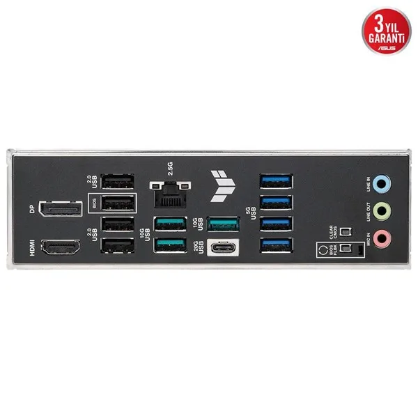 ASUS TUF GAMING B850M-PLUS II DDR5 HDMI DP PCIE 5.0 AM5 ATX görsel 7