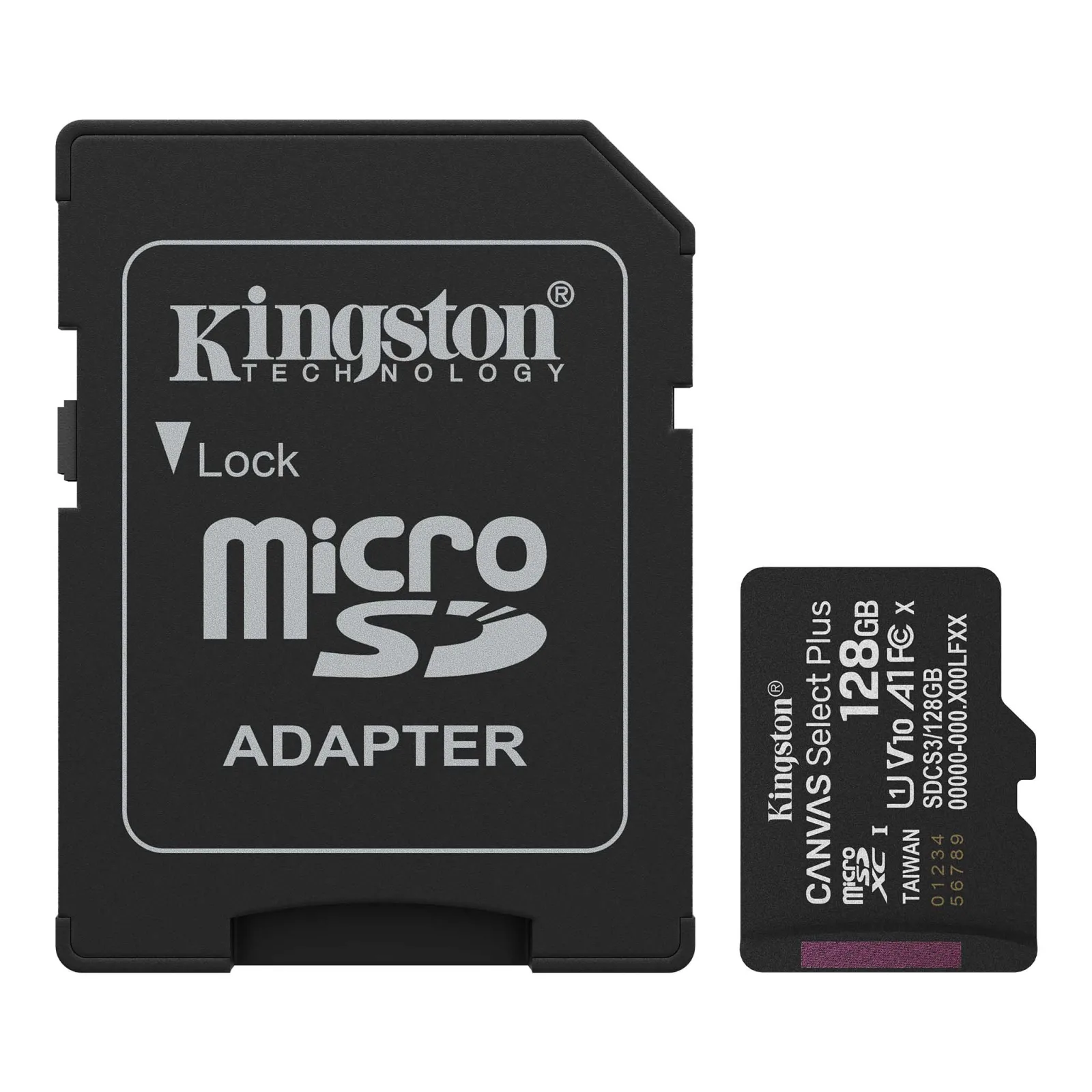 KINGSTON 128GB Micro SD Kart Canvas Select Plus SDCS3/128GB görsel 3