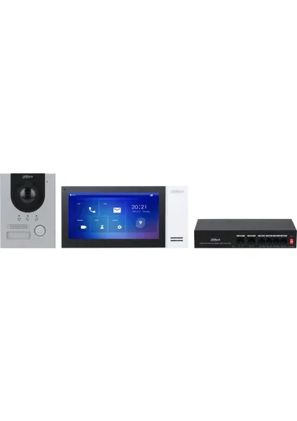 DAHUA KTP01-S2(S) IP Villa Görüntülü Kapı İstasyonu - Indoor Monitor