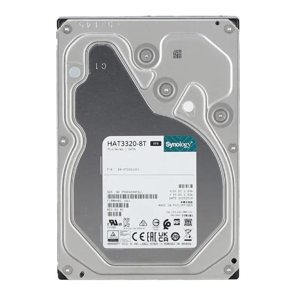 SYNOLOGY 8TB 3.5" HAT3320-8T 7200 RPM 512MB SATA-3 NAS Diski