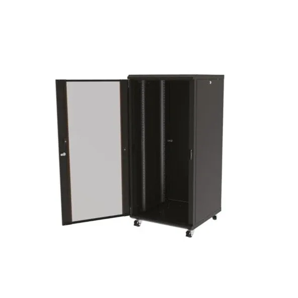AGER 12U 600x600mm Dikili Tip Siyah Kabinet Agena AG-AN12U6060S1