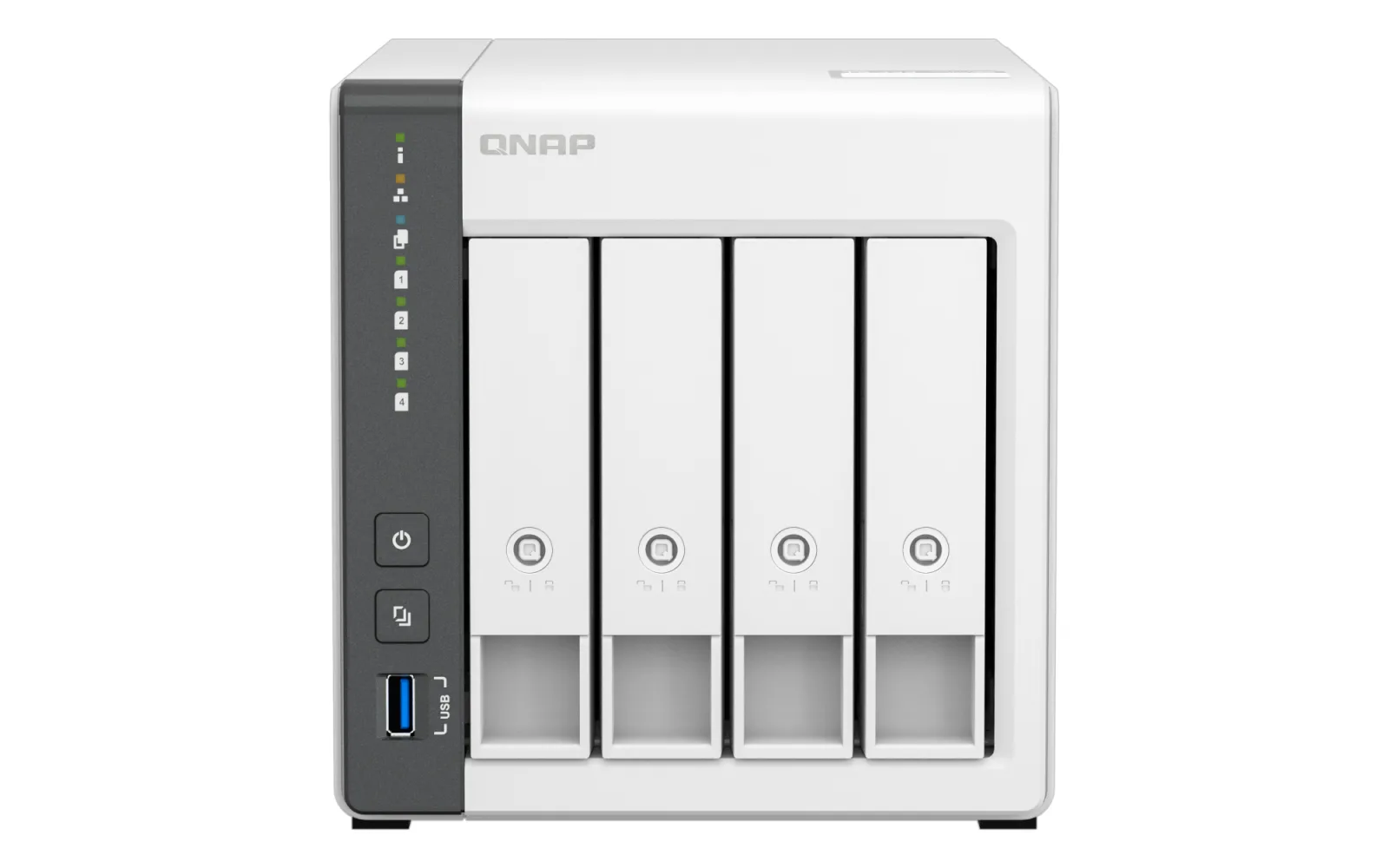 QNAP 4diskli ARM QC-4GB RAM-2.5GbE Nas Server TS-433-4G Distribütör Garantili