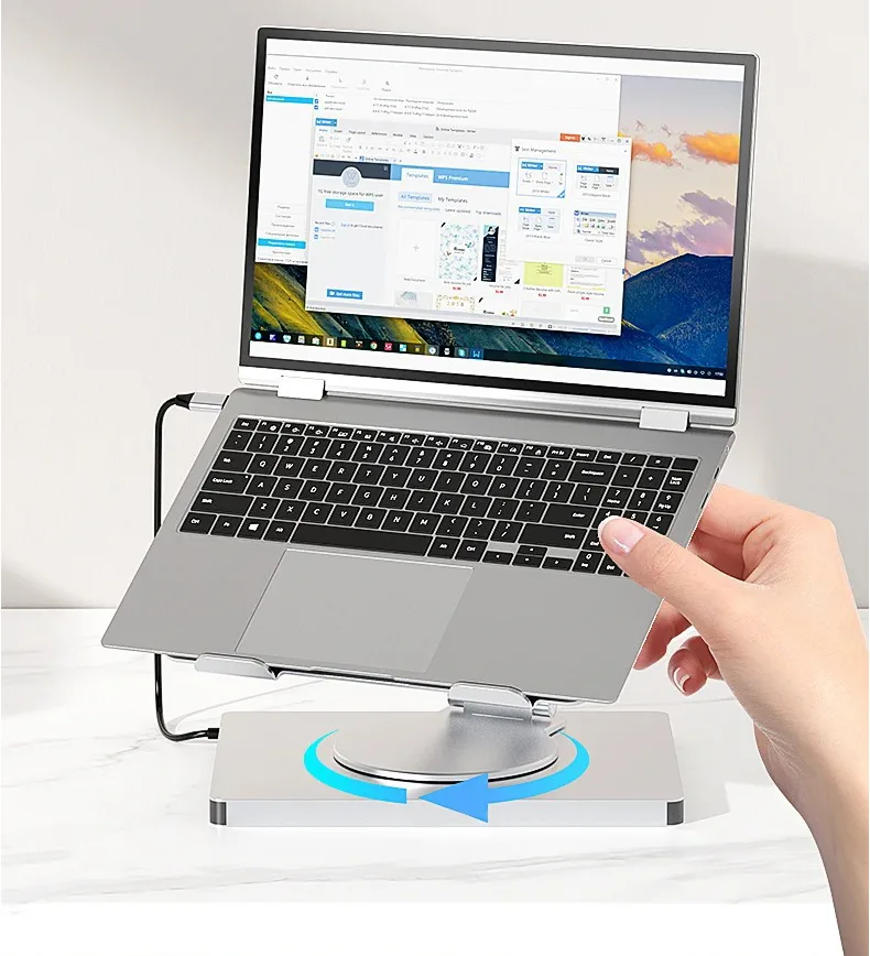 Codegen 10 in 1 Çok Fonksiyonlu Type-C Hub Notebook Macbook Standı Usb-C Docking Station NSC-101 görsel 3