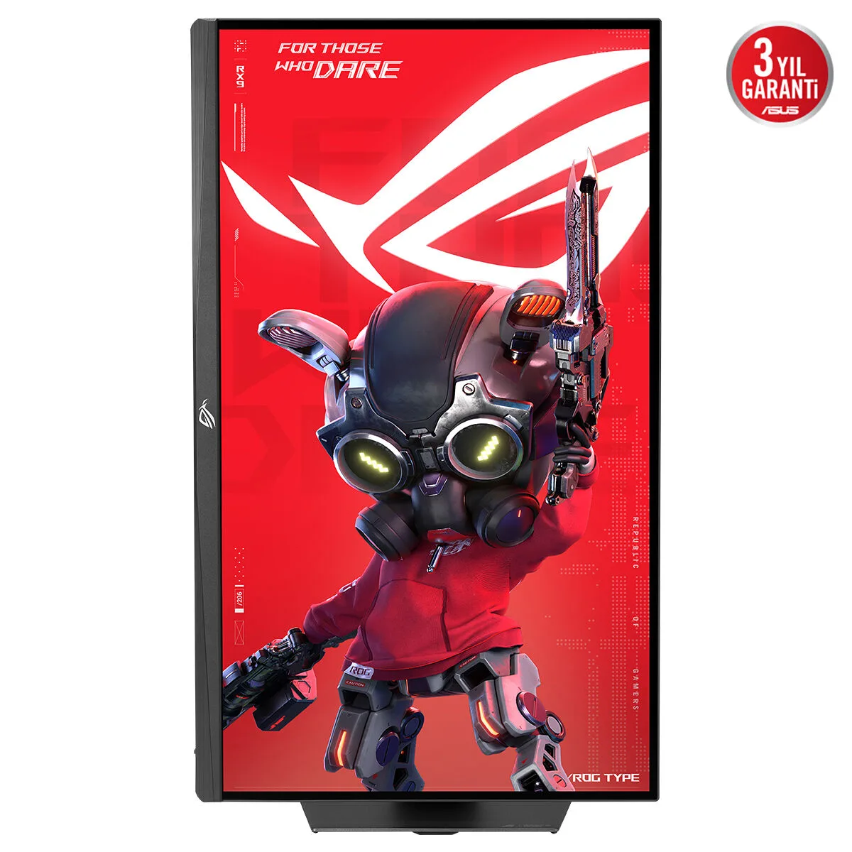 ASUS 27" IPS ROG STRIX XG27UCSR 0.3MS Çift Mod 160Hz-324HZ HDMI-DP TYPEC Pivt Gaming Monitör 3840x2160 / 90LM0CK0-B01171 görsel 6
