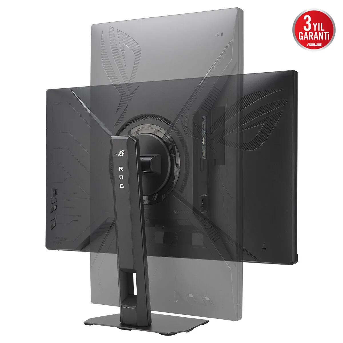 ASUS 27" IPS ROG STRIX XG27UCSR 0.3MS Çift Mod 160Hz-324HZ HDMI-DP TYPEC Pivt Gaming Monitör 3840x2160 / 90LM0CK0-B01171 görsel 3