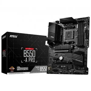 MSI B550-A PRO DDR4 HDMI DP PCIE 4.0 AM4 ATX görsel 2