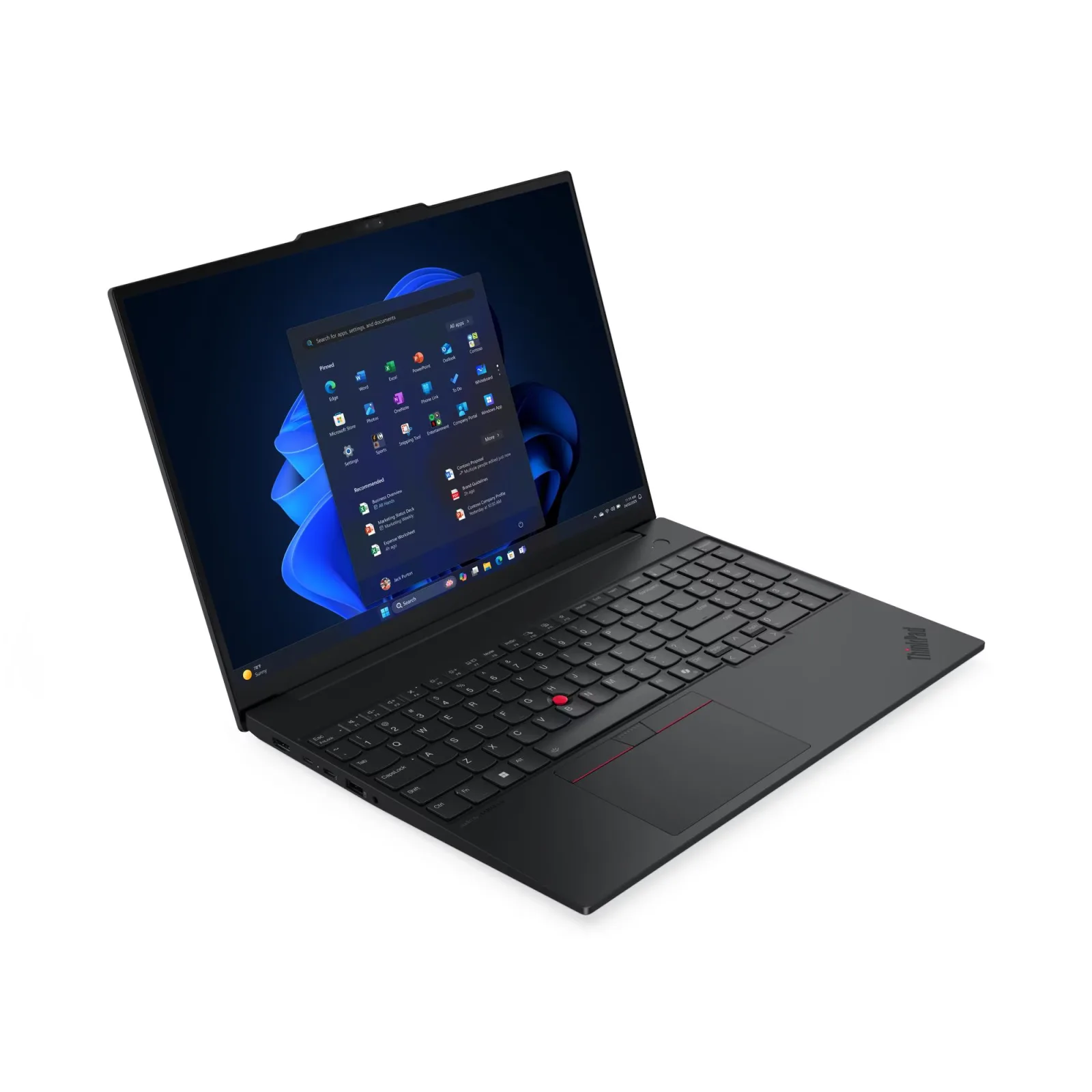 LENOVO 16" THINKPAD E16 G3 21SR006RTX ULTRA 7 255H-16GB DDR5 RAM-1TB M2 NVME-FDOS (10734) görsel 7