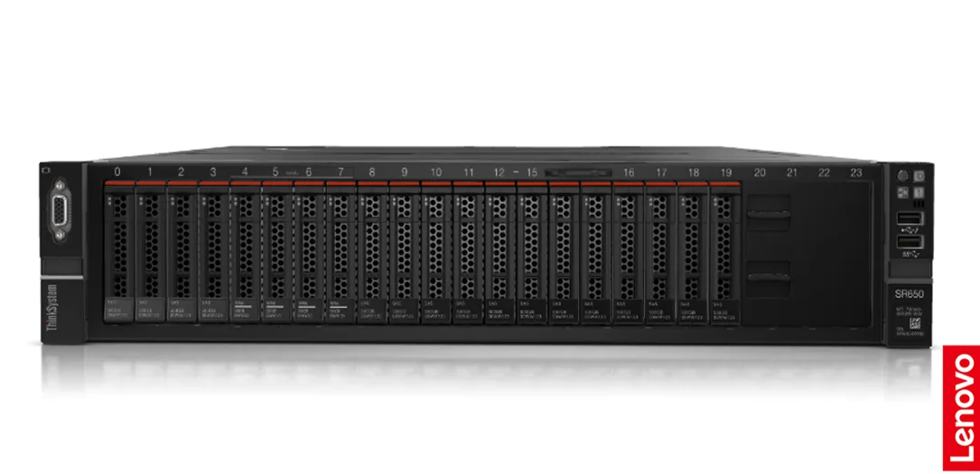 LENOVO SR650 V3 7D76A065EA SILVER 4510 32GB DD5 RDIMM-2x1.92TB SSD-1100W Rack Sunucu (12234)