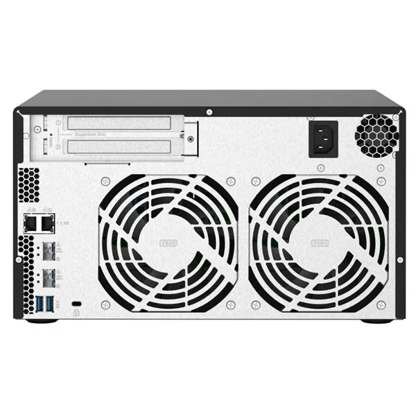 QNAP 8diskli Alpine AL324 QC-4GB RAM-10GbE SFP+ Nas Server TS-832PX (40357) görsel 5