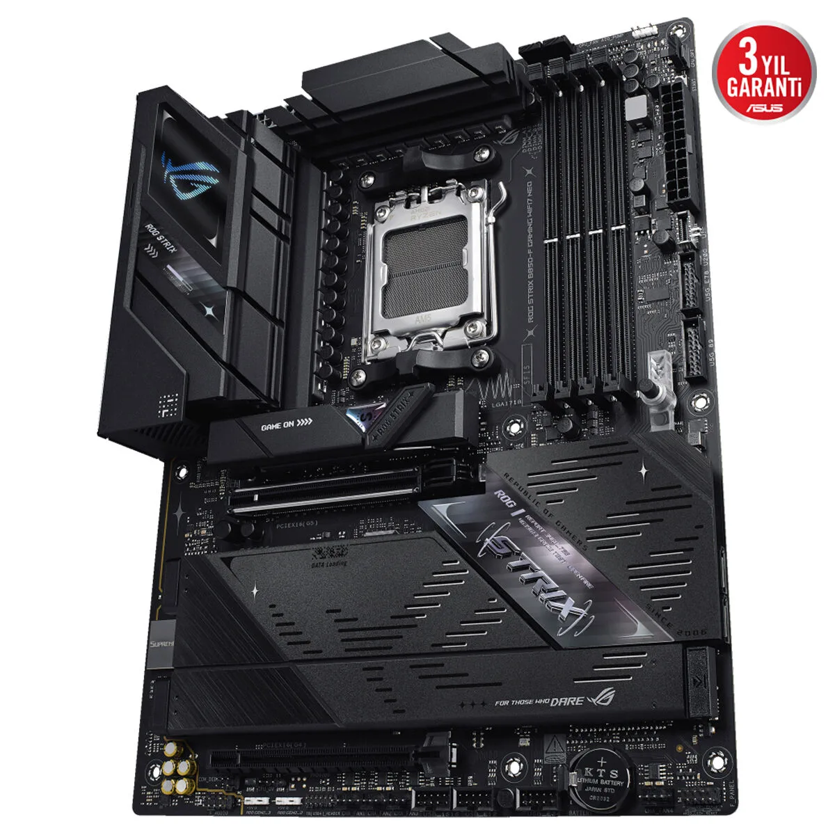 ASUS ROG STRIX B850-F GAMING WIFI7 NEO DDR5 HDMI PCIE 5.0 AM5 ATX Kurumsal Anakart görsel 5