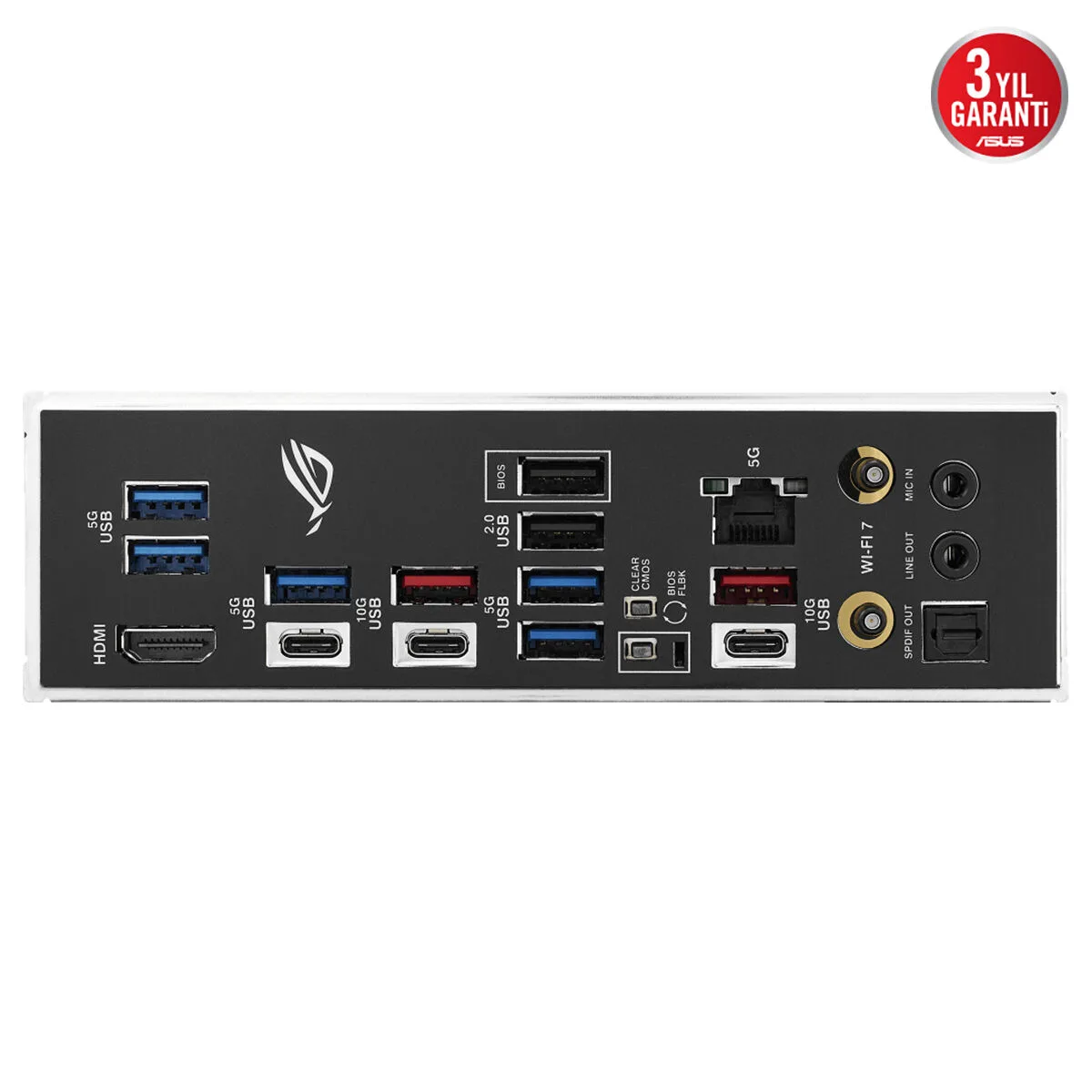 ASUS ROG STRIX B850-F GAMING WIFI7 NEO DDR5 HDMI PCIE 5.0 AM5 ATX Kurumsal Anakart görsel 2