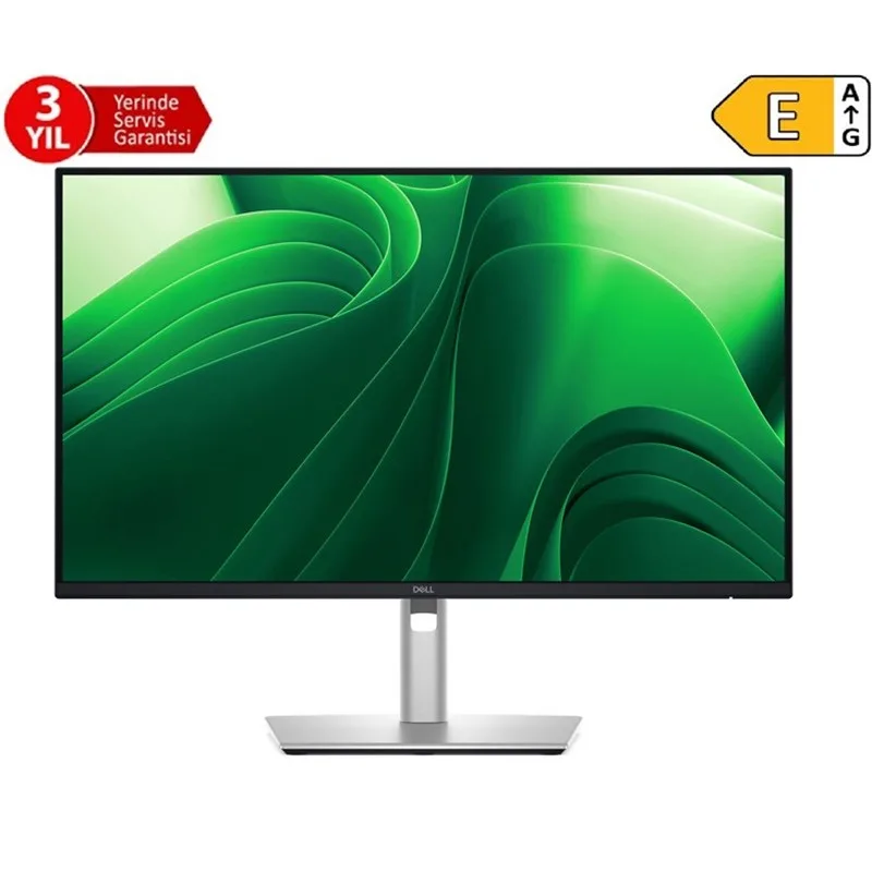 DELL 23.8" IPS P2425D 5MS 100HZ HDMI-DP Kurumsal Pivot Monitör 2560x1440 görsel 3