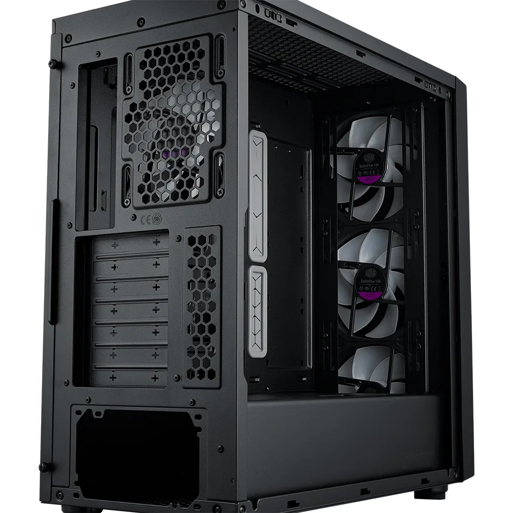 COOLERMASTER MASTERBOX 600 TG MB600-KGNN-S00 3-14CM RGB Fanlı Gaming EATX PC Kasası