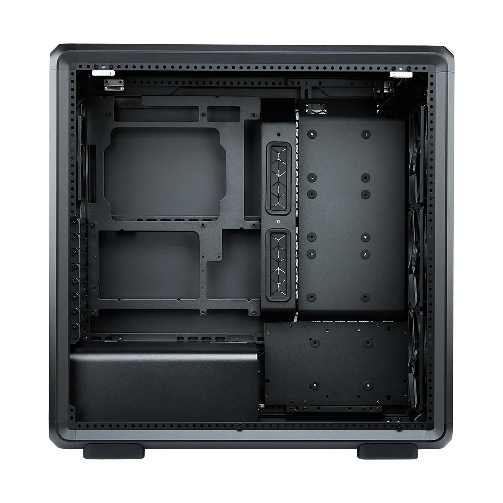 COOLERMASTER MASTERFRAME 600 TG MF600-KGNN-S00 4-Fanlı Gaming EATX PC Kasası Syah görsel 3